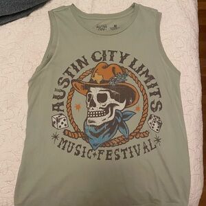 Austin City Limits (ACL) 2023 Skull Lineup Tank